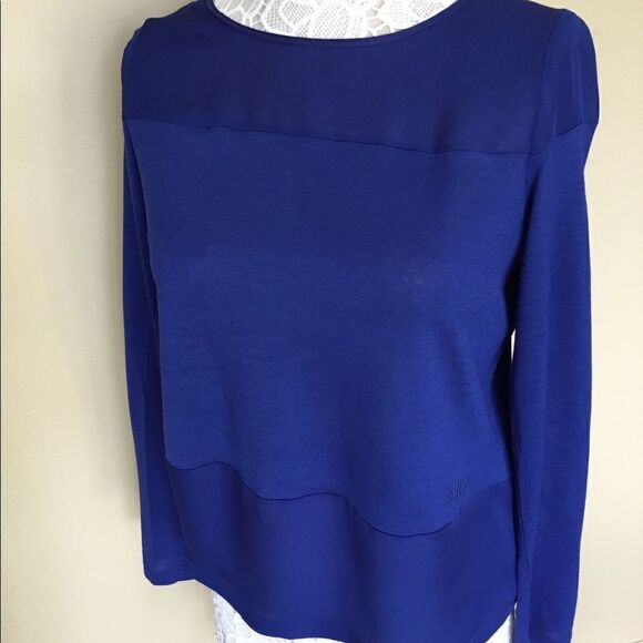 Sonia Rykiel top. Wool and chiffon. New. - Picture 2 of 6